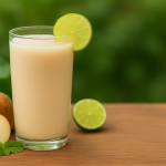 Descubra o truque do Suco de Inhame: cremoso, refrescante e perfeito para turbinar sua imunidade