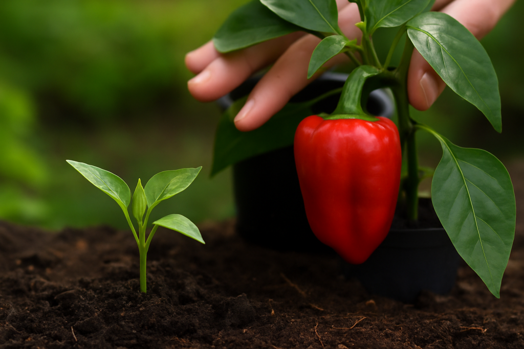 O truque simples para plantar Pimentão em casa que ninguém te contou