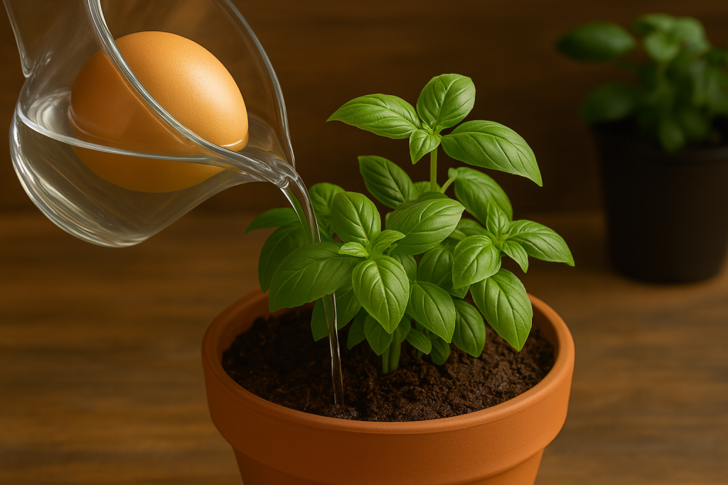 Descubra o segredo da água do ovo; o truque simples que deixa suas plantas mais fortes
