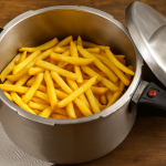 O segredo da Batata Frita mais crocante está na panela de pressão