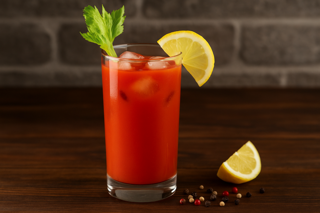 Descubra o fascinante mundo do Bloody Mary; um Drink que une tomate, vodka e pimenta