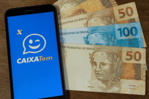 Empréstimo de até R$ 4.500 disponível no Caixa Tem para quem está negativado.