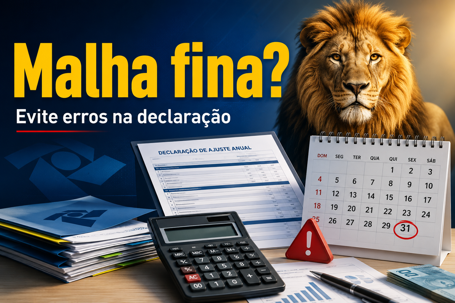 Como evitar cair na malha fina e o que pode acontecer se a declaração atrasar Como evitar cair na malha fina e o que pode acontecer se a declaração atrasar